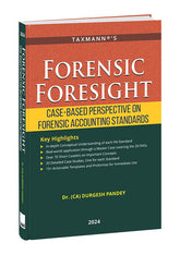 Taxmann's Forensic Foresight - Case-Based Perspective on Forensic Accounting Standards book by Durgesh Pandey